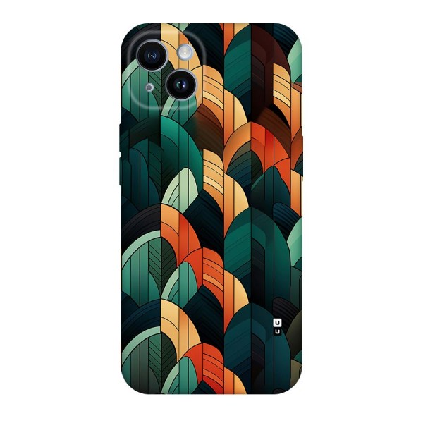 Abstract Seamless Pattern Back Case for iPhone 14